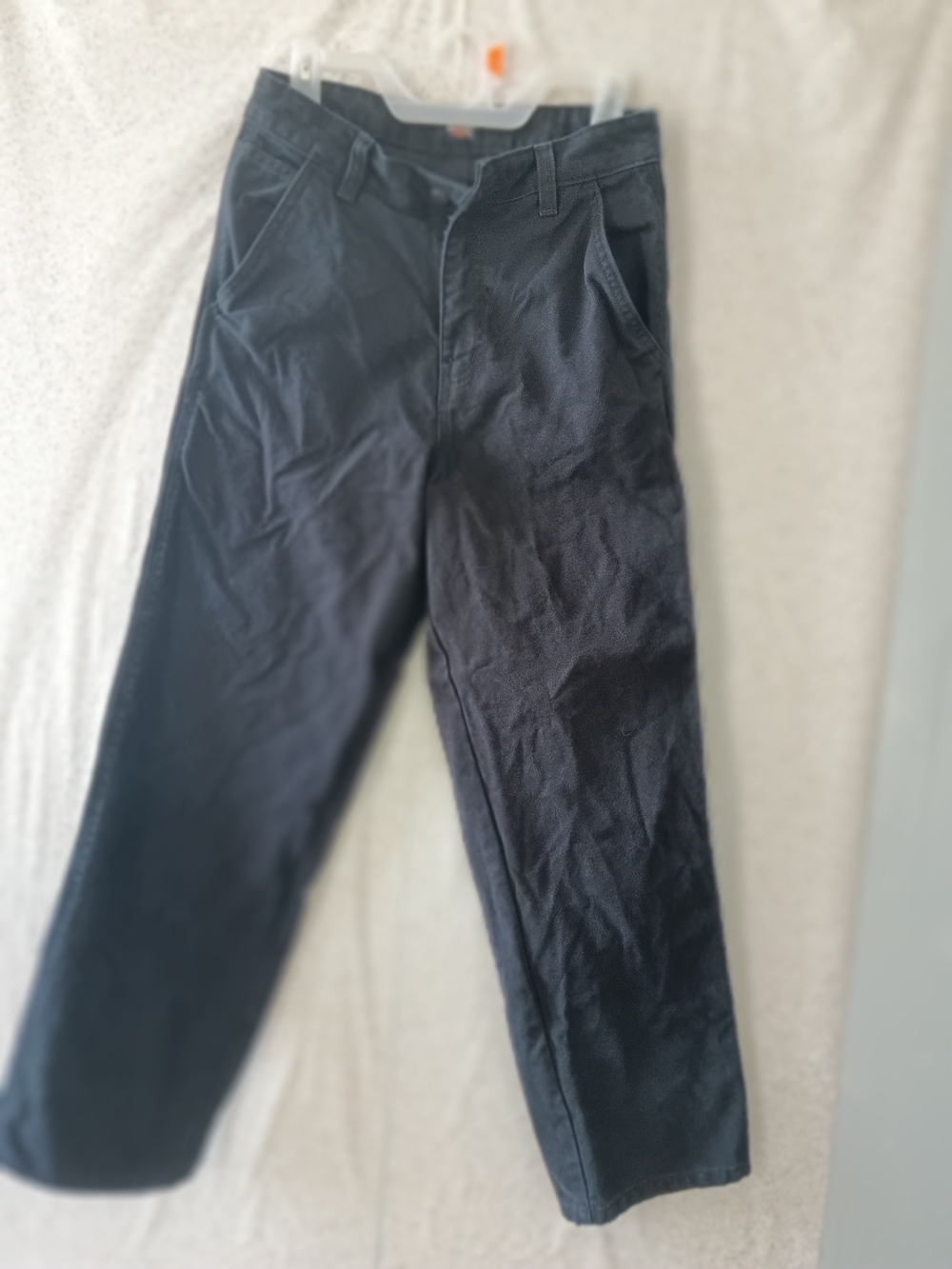 Dickies Black Women's Straight-Leg Chinos